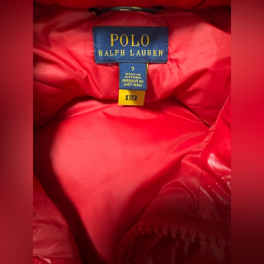 Polo by Ralph Lauren Vibrant Red Vest - Picture 2 of 4